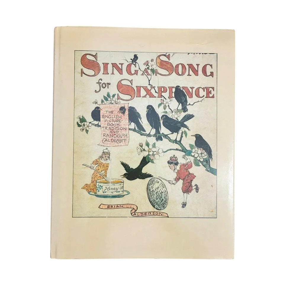 Cambridge Sing a Song for Sixpence Brian Alderson Hardcover 1987 Art Book